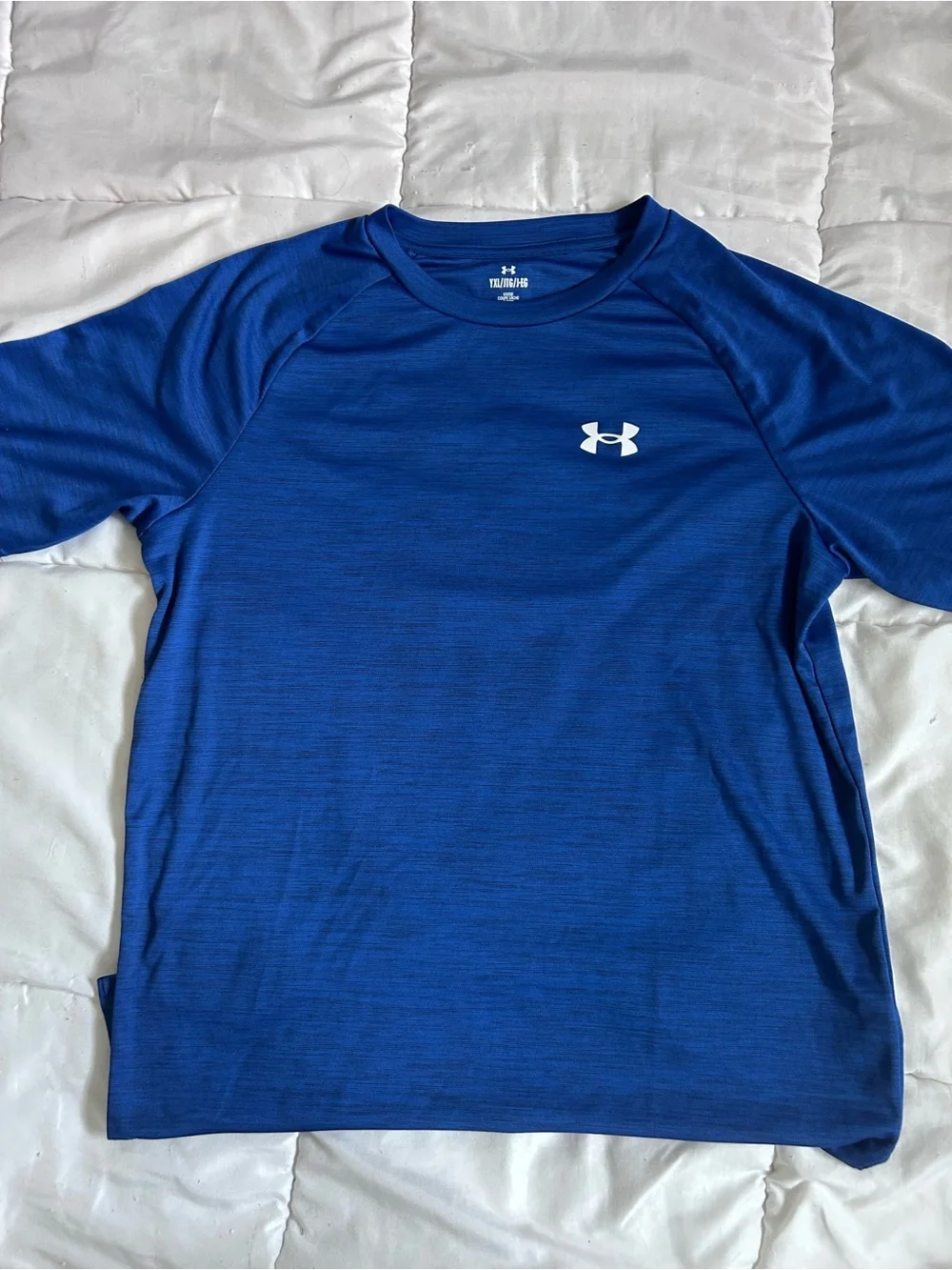 Under Armour Royal Blue Short-Sleeve HeatGear Performance Top